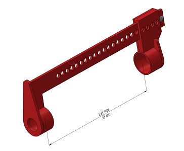 Блокиратор фланцевых соединений для гайки S 16-30 мм ПКБ-БФ1 Блокиратор фланцевых соединений для гайки S 16-30 мм ПКБ-БФ1
