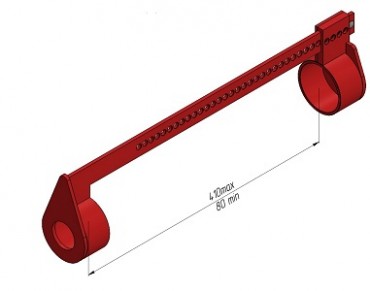 Блокиратор фланцевых соединений для гайки S 30-55 мм ПКБ-БФ2 Блокиратор фланцевых соединений для гайки S 30-55 мм ПКБ-БФ2