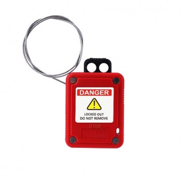 Миниатюрный тросовый блокиратор со встроенным замком LG10 Миниатюрный тросовый блокиратор со встроенным замком LG10