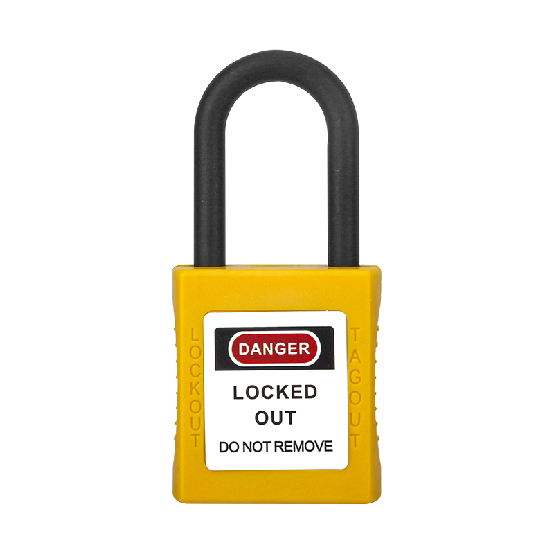 Замок ABS корпус, нейлоновая дужка Ø 6 мм BD-G11U Замок ABS корпус, нейлоновая дужка Ø 6 мм BD-G11U