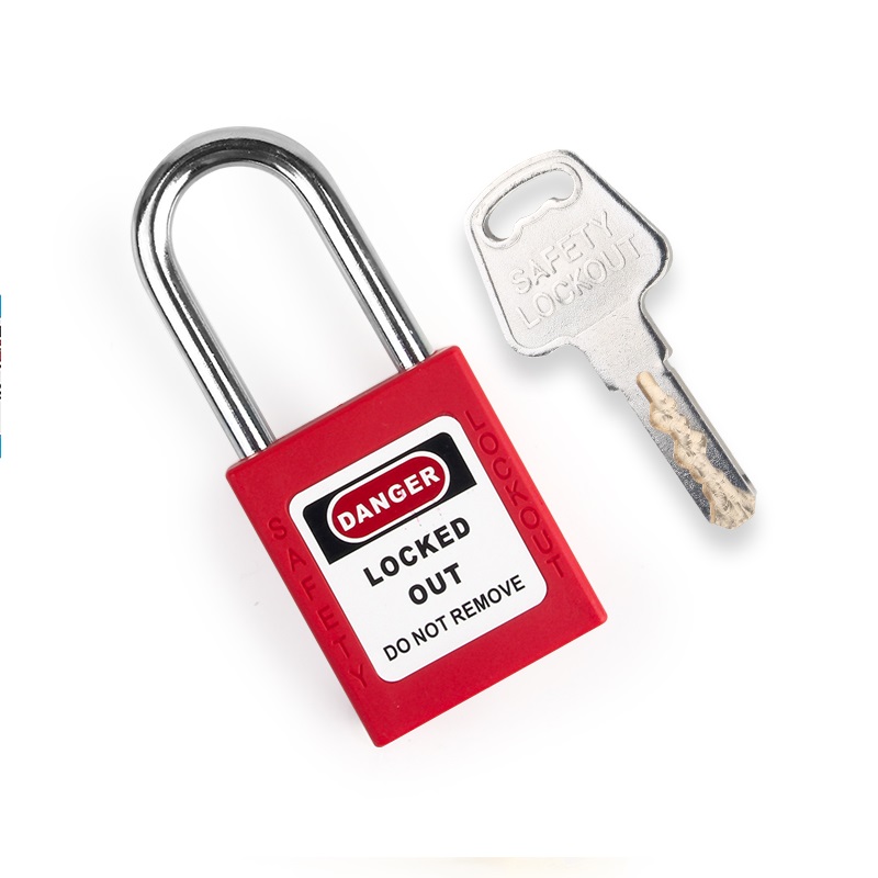 Нейлоновый замок со стальной дужкой 38 мм Ø 6 мм BD-G01 Нейлоновый замок со стальной дужкой 38 мм Ø 6 мм BD-G01