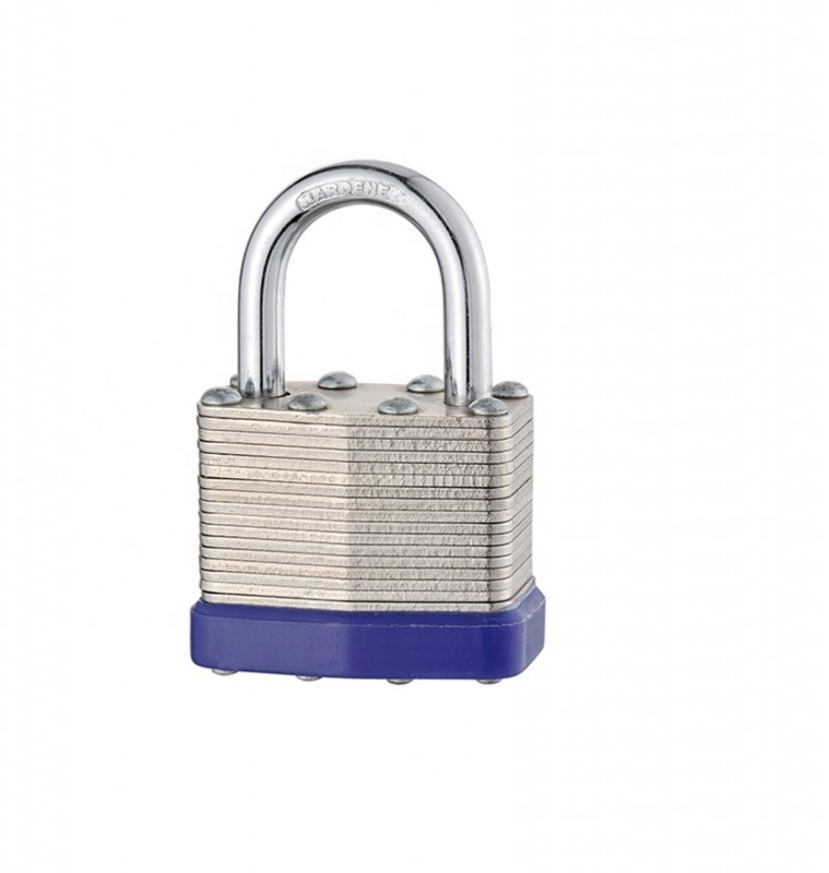 Замки из плакированной стали с цветными бамперами BD-J41 и разными Ø дужки Замки из плакированной стали с цветными бамперами BD-J41 и разными Ø дужки