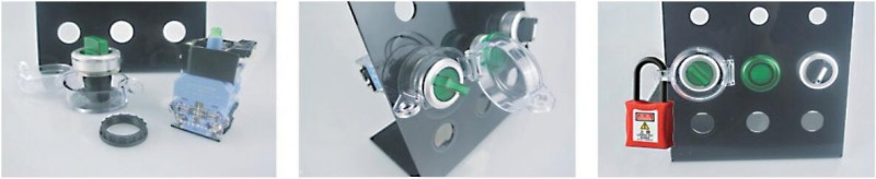 Блокиратор кнопки Ø до 30мм BD-D52 Блокиратор кнопки Ø до 30мм BD-D52