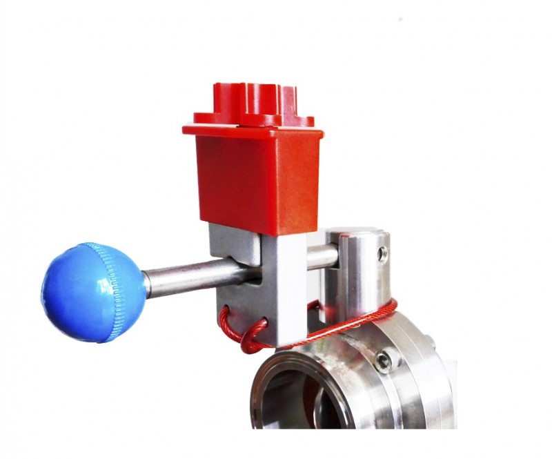 Блокиратор крана-бабочка с дисковым затвором EP-V23 Блокиратор крана-бабочка с дисковым затвором EP-V23