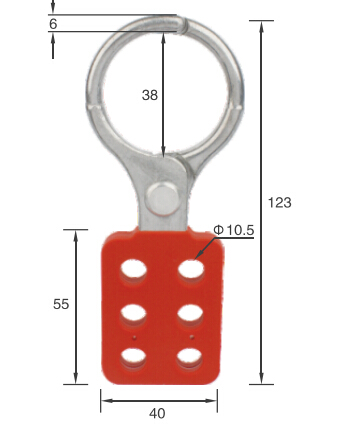 Алюминиевый множитель 38 мм, 6 отверстий BD-K12 Алюминиевый множитель 38 мм, 6 отверстий BD-K12
