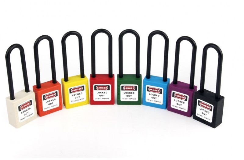 Диэлектрический замок из нейлона 76 мм Ø 6 мм BD-G31 Диэлектрический замок из нейлона 76 мм Ø 6 мм BD-G31