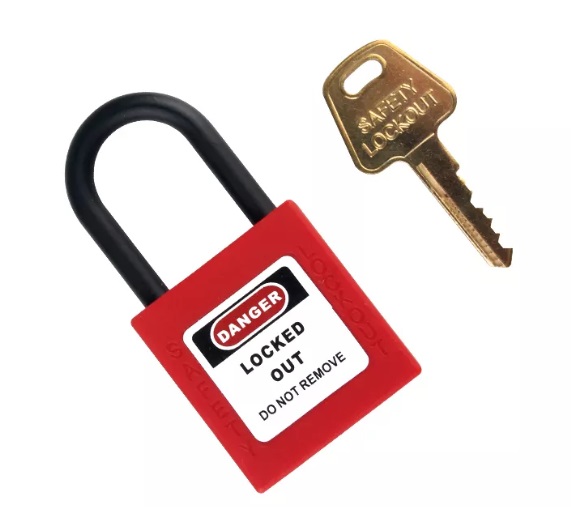 Диэлектрический замок нейлоновая дужка 25 мм Ø 4,7 мм BD-G300N Диэлектрический замок нейлоновая дужка 25 мм Ø 4,7 мм BD-G300N