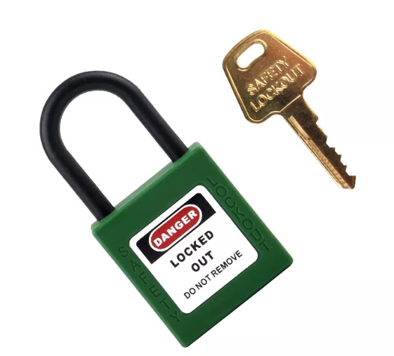 Диэлектрический замок нейлоновая дужка 25 мм Ø 4,7 мм BD-G300N Диэлектрический замок нейлоновая дужка 25 мм Ø 4,7 мм BD-G300N