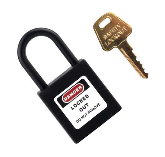 Диэлектрический замок нейлоновая дужка 25 мм Ø 4,7 мм BD-G300N Диэлектрический замок нейлоновая дужка 25 мм Ø 4,7 мм BD-G300N