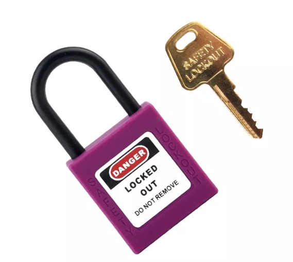 Диэлектрический замок нейлоновая дужка 25 мм Ø 4,7 мм BD-G300N Диэлектрический замок нейлоновая дужка 25 мм Ø 4,7 мм BD-G300N