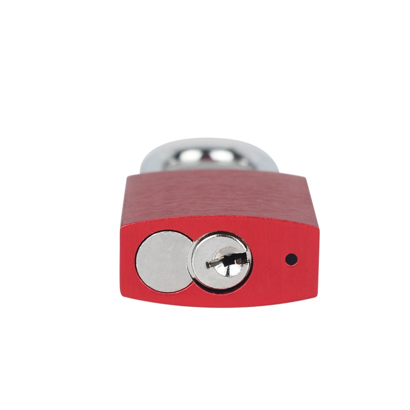 Замок алюминиевый стальная дужка 76 мм Ø 6,7 мм EP-8551AR Замок алюминиевый стальная дужка 76 мм Ø 6,7 мм EP-8551AR