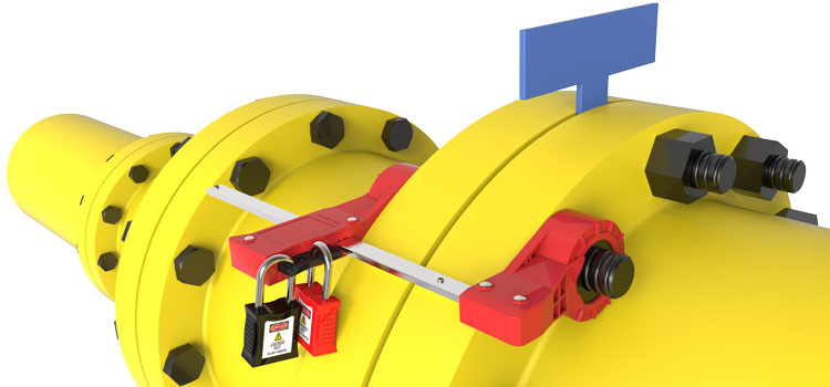 Блокиратор фланцевых соединений большой BD-FL03 Блокиратор фланцевых соединений большой BD-FL03