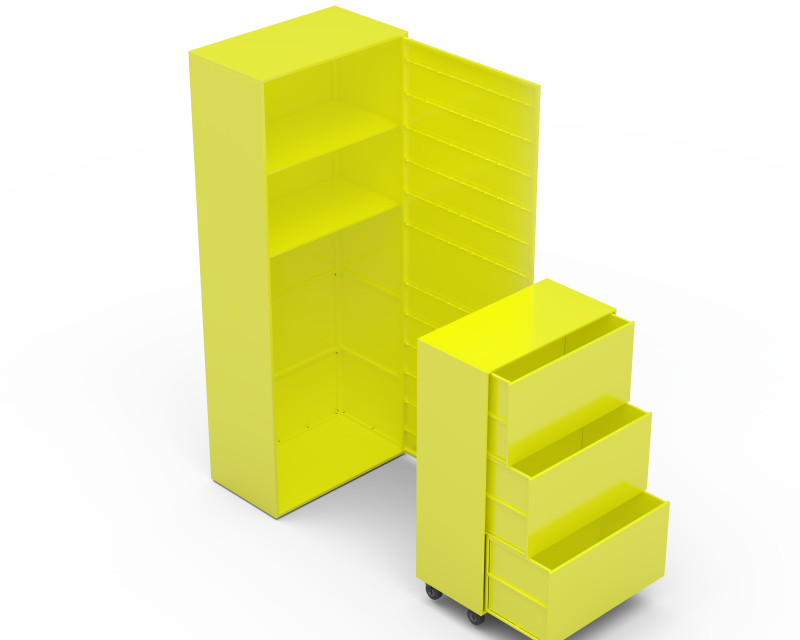 Шкаф для хранения оборудования PKB256 самосборный Шкаф для хранения оборудования PKB256 самосборный