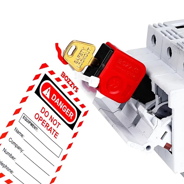 Блокиратор MSB автоматов со встроенным замком DPR1 Блокиратор MSB автоматов со встроенным замком DPR1