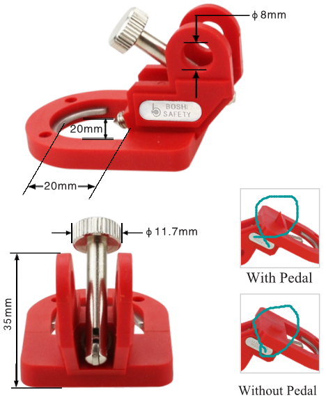 Многофункциональный блокиратор автоматов BD-D15 Многофункциональный блокиратор автоматов BD-D15