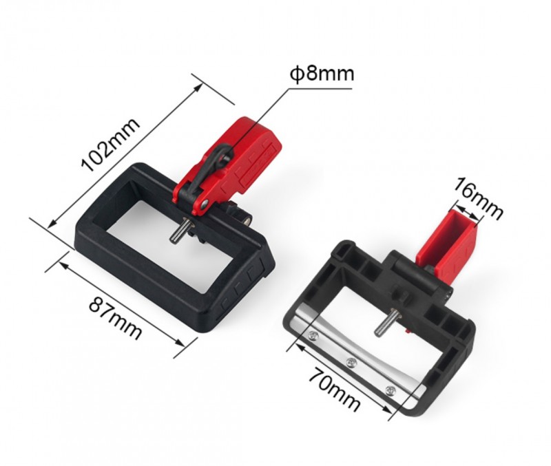 Литой блокиратор автоматов большой BD-D38 Литой блокиратор автоматов большой BD-D38