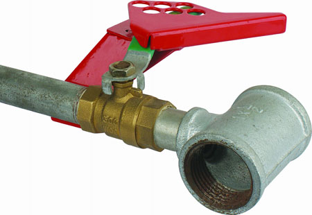 Блокиратор шарового крана BD-F03 Блокиратор шарового крана BD-F03