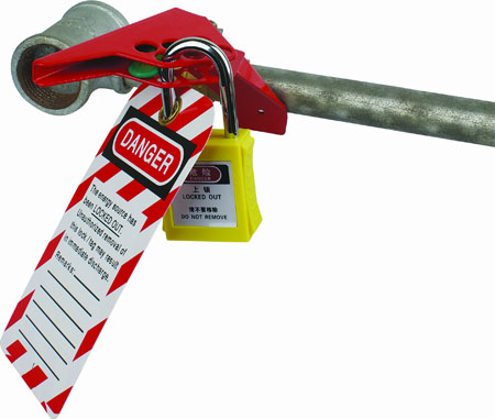 Блокиратор шарового крана BD-F03 Блокиратор шарового крана BD-F03